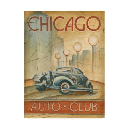 Ethan Harper 'Chicago Auto Club' Canvas Art,24x32